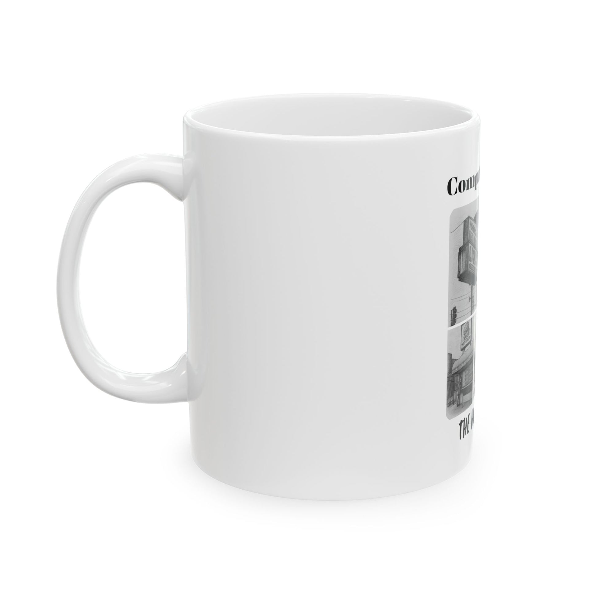 004 - Compton-Watts Ceramic Mug - Urban Art, Coffee Lover Gift, Home Decor, Street Culture, Unique Drinkware