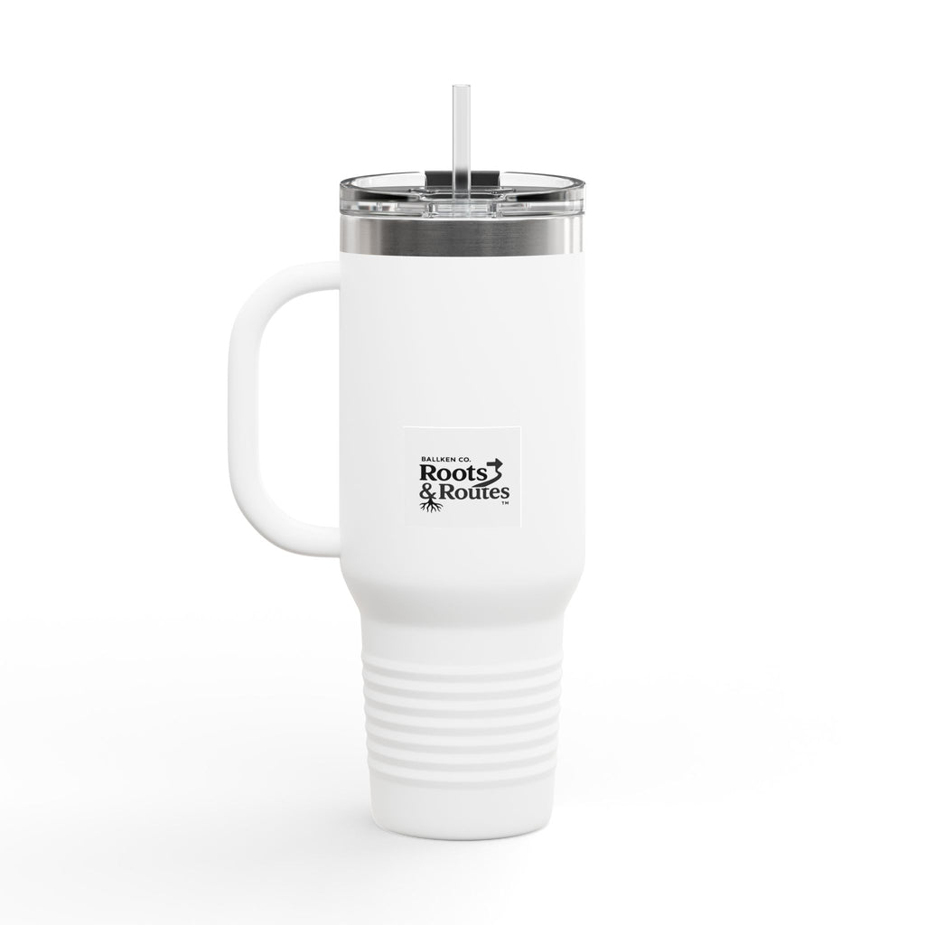 003 - Insulated Travel Mug, 40oz - Perfect for Coffee/Tea Lovers, Travel, Work, Gifts, Home & Outdoor Adventures