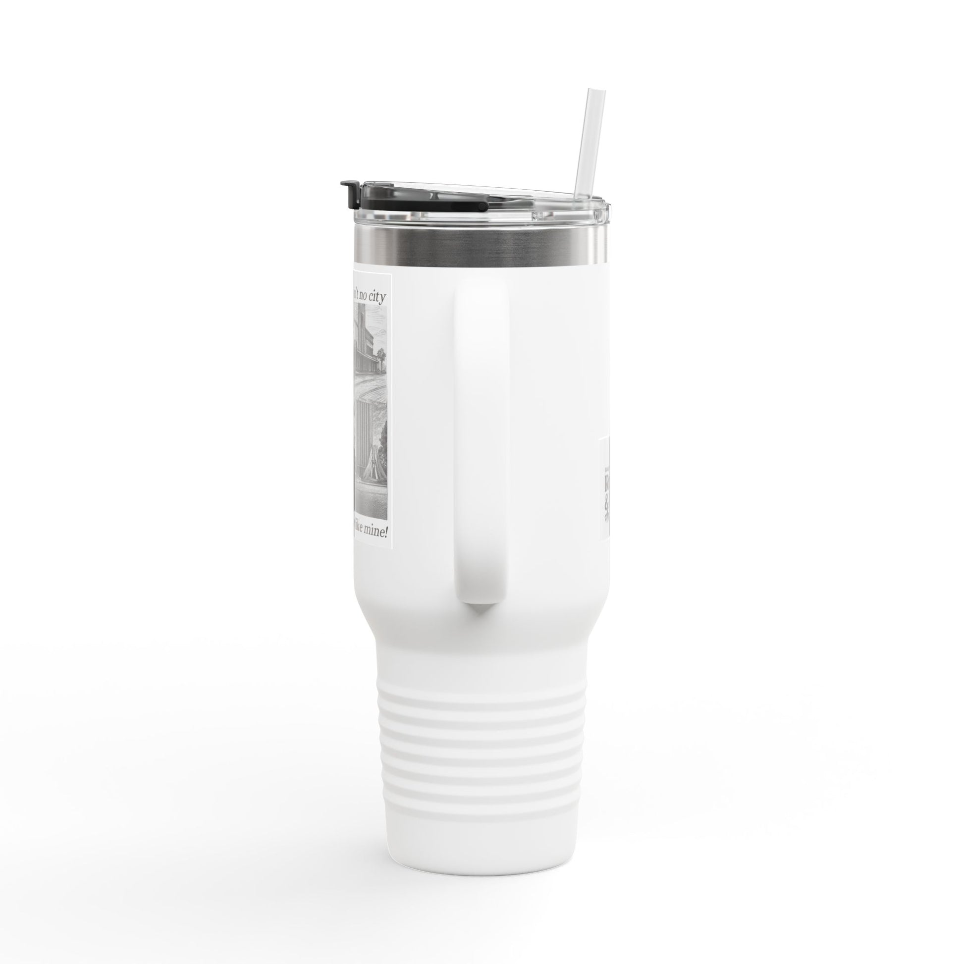 003 - Insulated Travel Mug, 40oz - Perfect for Coffee/Tea Lovers, Travel, Work, Gifts, Home & Outdoor Adventures